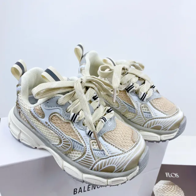 Balenciaga Runner Rice Apricot Chunky Sneakers 20