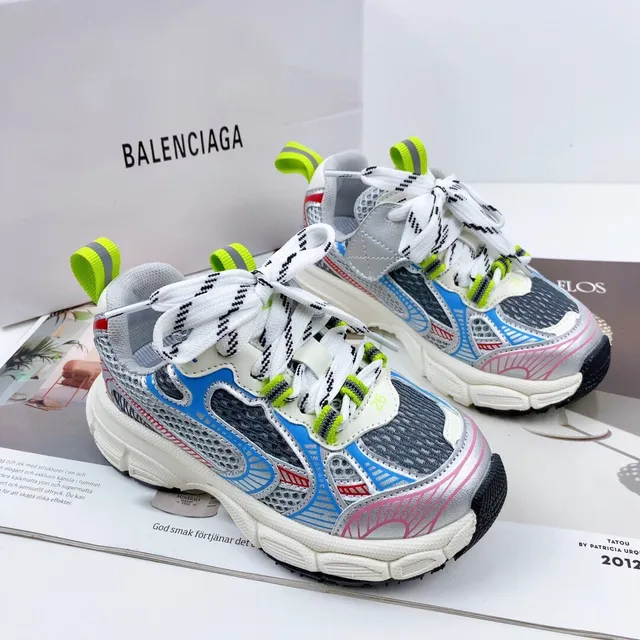 Balenciaga Runner Rice Apricot Chunky Sneakers 24