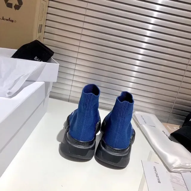 Balenciaga Speed Trainer أحذية رياضية أزرق Sock-Fit أسلوب حياة 8