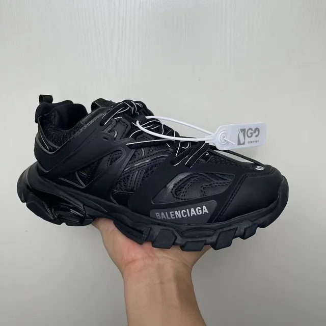 Balenciaga Track Trainer Black Chunky Sneakers 2
