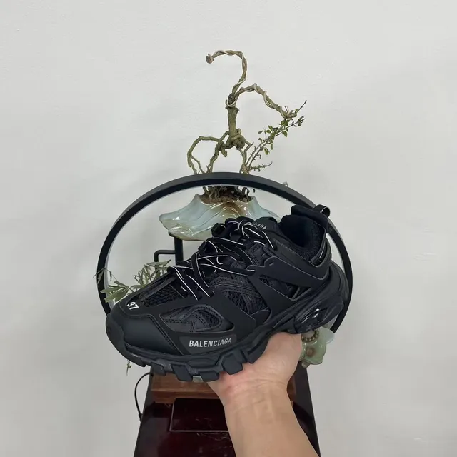 Balenciaga Track Trainer Black Chunky Sneakers 6