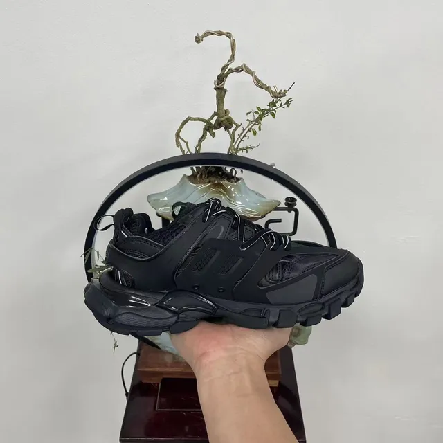 Balenciaga Track Trainer Black Chunky Sneakers 7