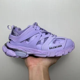Balenciaga Track Trainer zapatillas chunky lavanda salpicadas