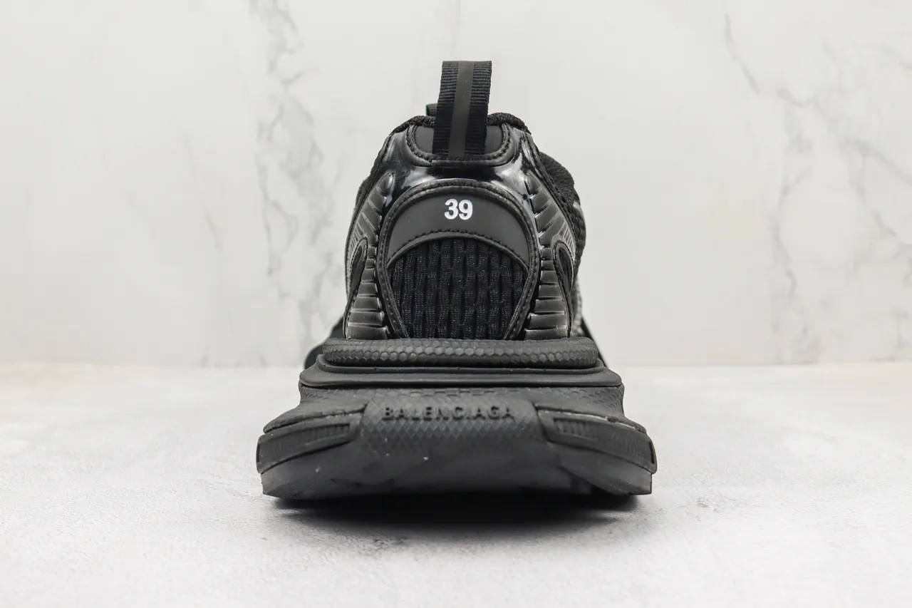Balenciaga Track Trainer Monochrome Noir Chunky Sneakers 9