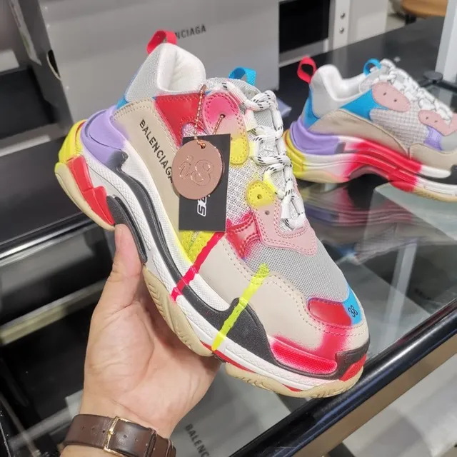 Balenciaga Triple S tênis chunky multicolor 2