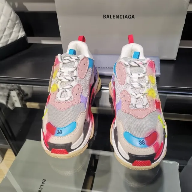 Balenciaga Triple S tênis chunky multicolor 3