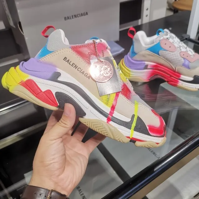 Balenciaga Triple S tênis chunky multicolor 7