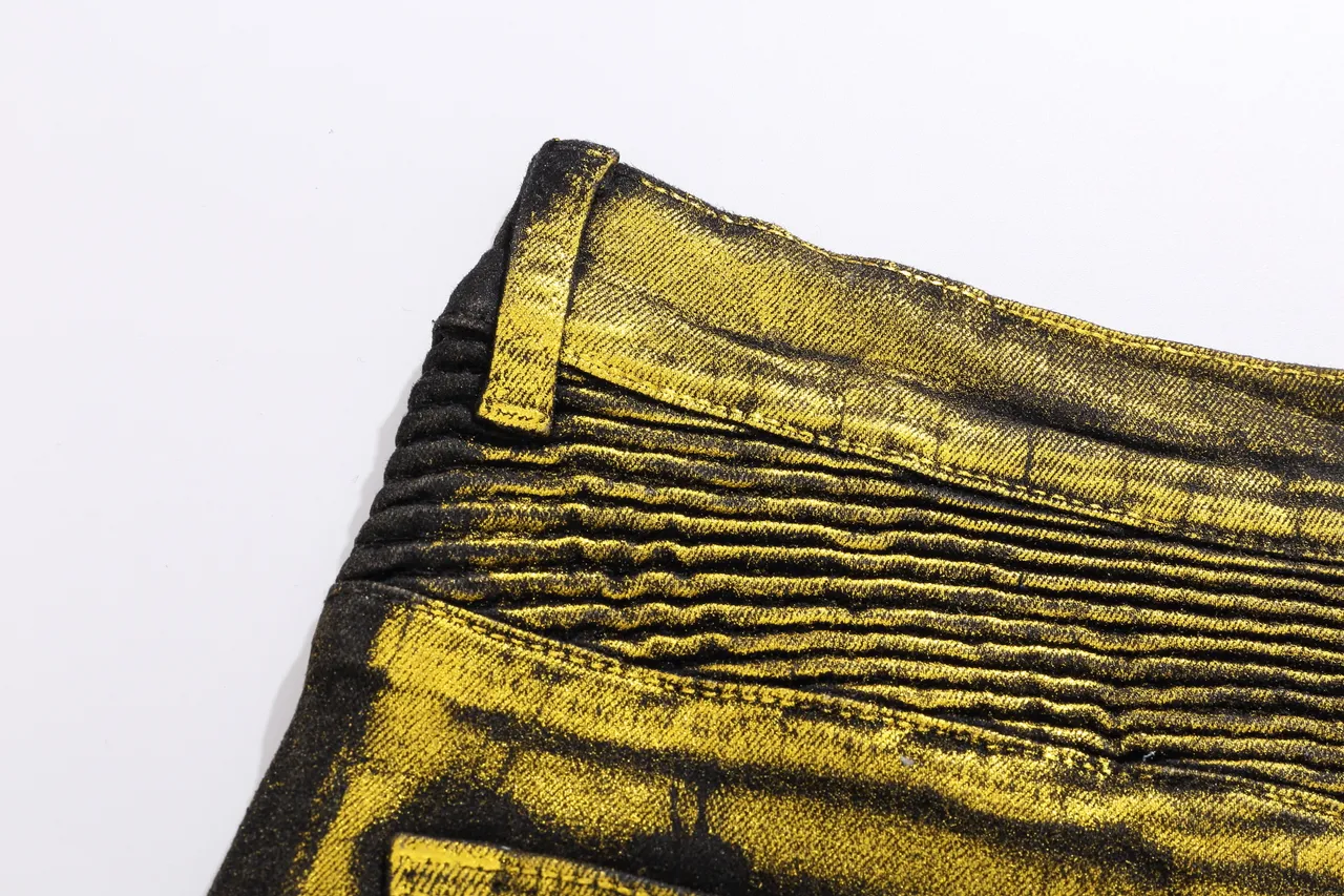 Balmain شورتات بيكر معدني ذهبي مبطن 2