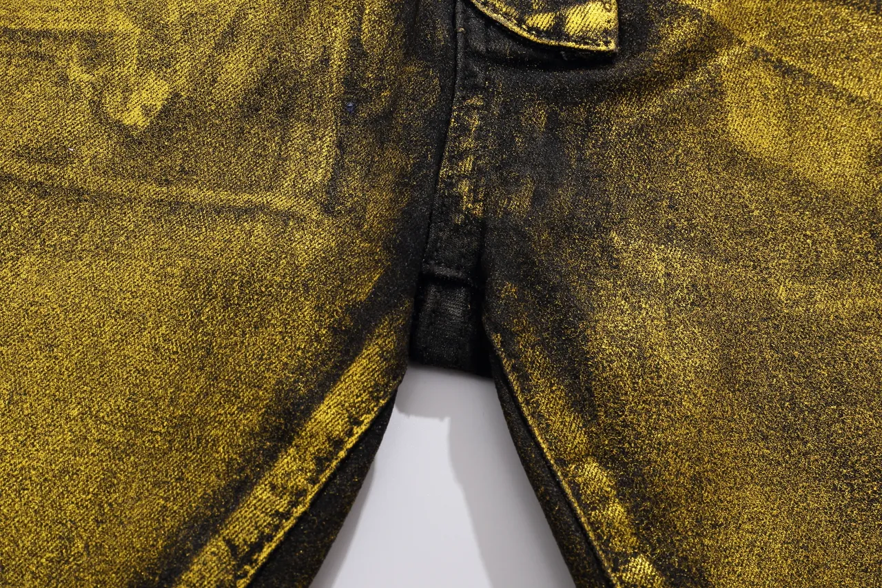 Balmain شورتات بيكر معدني ذهبي مبطن 11