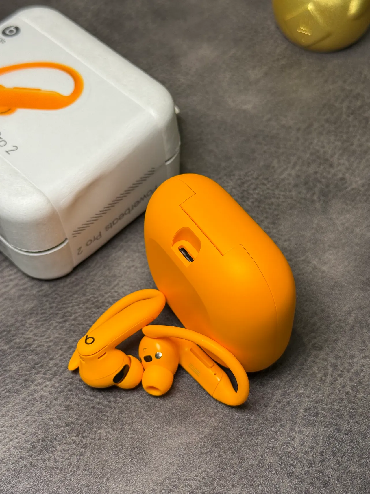 Beats Powerbeats Pro 2 Orange Sports Earphones 6