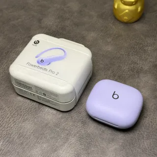 Beats Powerbeats Pro 2 Purple White Compact Square Case Matte Lavender Finish TWS Earbuds