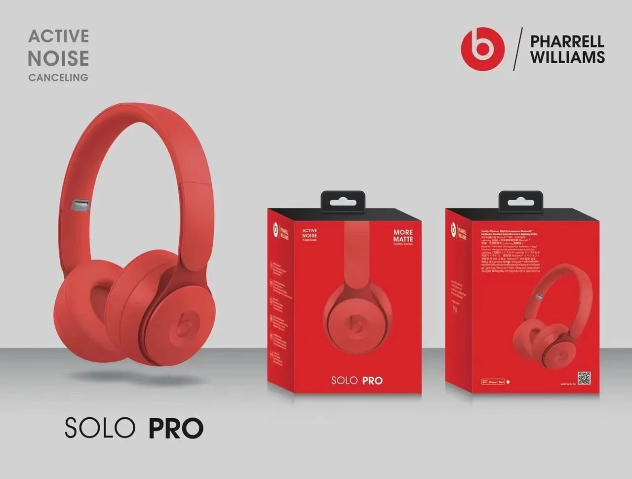 Beats Solo Pro Matte Black Over-Ear Headphones 11