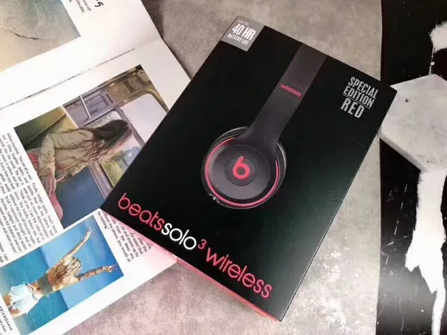Beats Solo³ Wireless Special Edition Red Over-ear Headphones 4