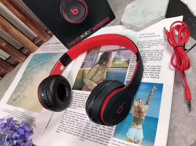 Beats Solo³ Wireless Special Edition Red Over-ear Headphones 6