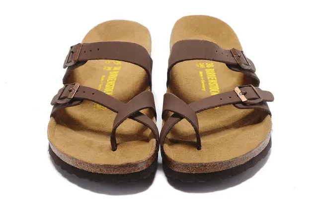 Birkenstock Arizona Brown Leather Casual Sandals 5