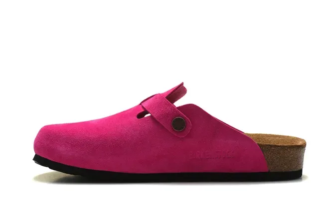 Birkenstock Arizona Fuchsia Pink Suede Clog 5