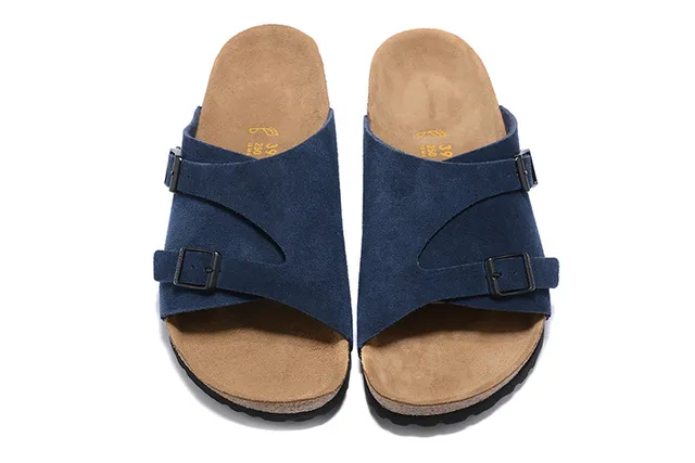 Birkenstock Arizona Ante Navy Sandálias de duas tiras com fivela 3