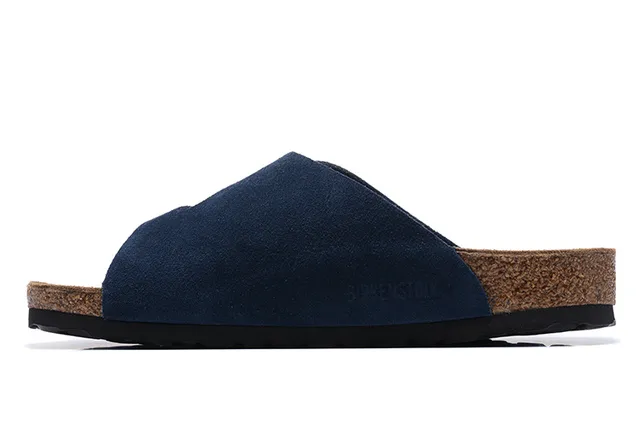 Birkenstock Arizona Ante Navy Sandálias de duas tiras com fivela 4