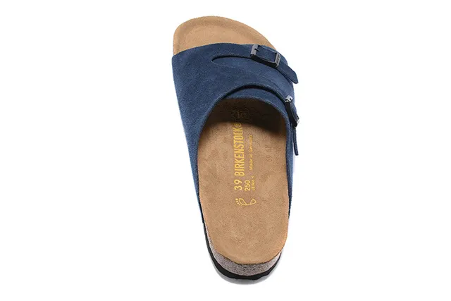 Birkenstock Arizona Ante Navy Sandálias de duas tiras com fivela 5