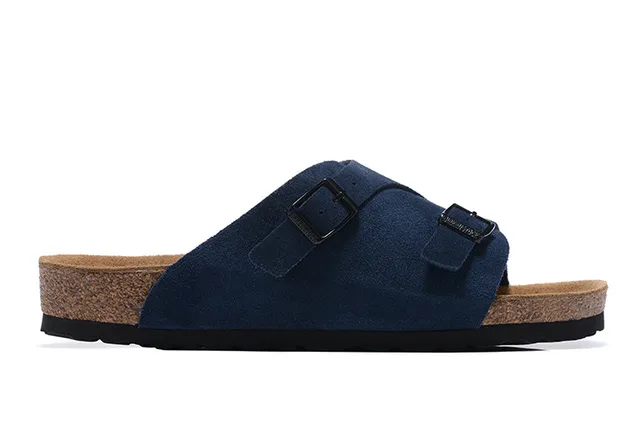 Birkenstock Arizona Ante Navy Sandálias de duas tiras com fivela 6