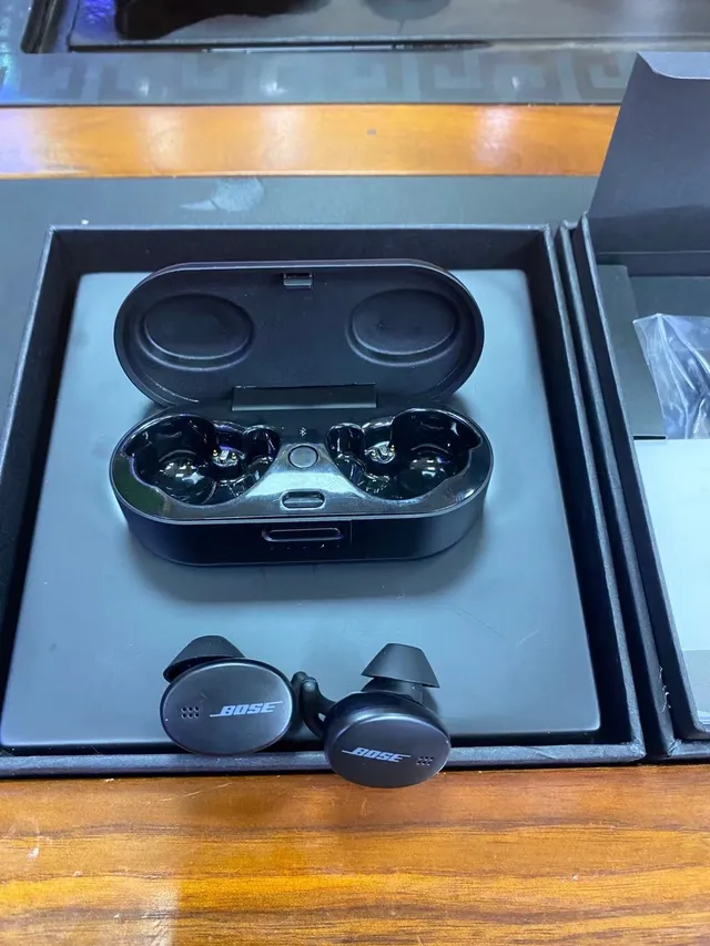 Bose Sport Earbuds Black Sports Earphones 6