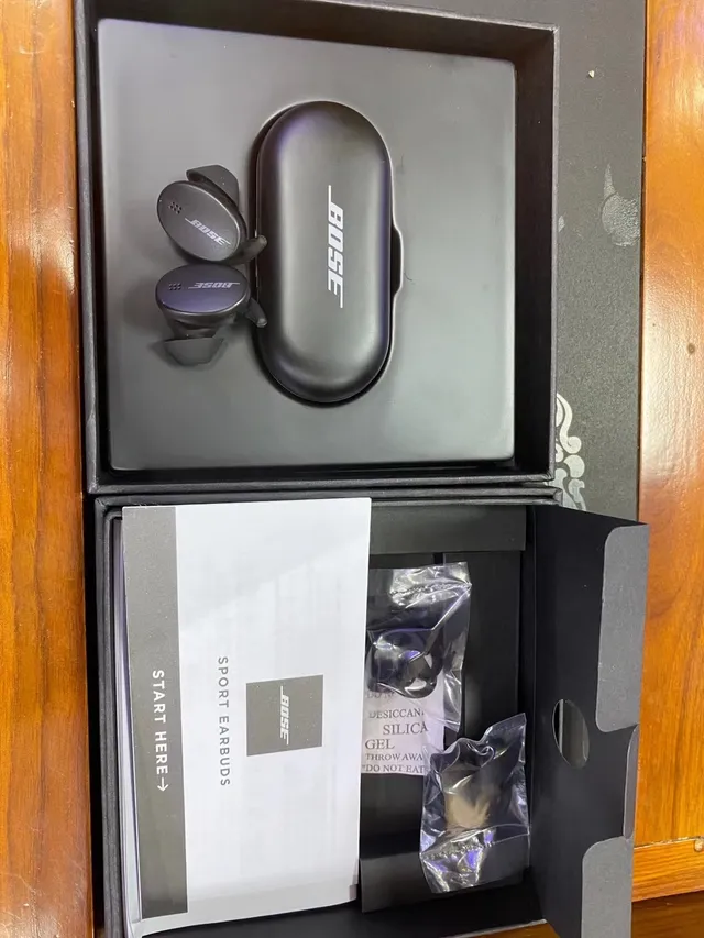 Bose Sport Earbuds Black Sports Earphones 7