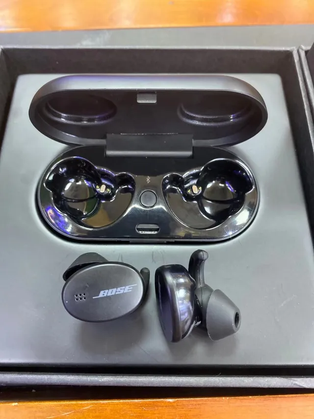 Bose Sport Earbuds Black Sports Earphones 8
