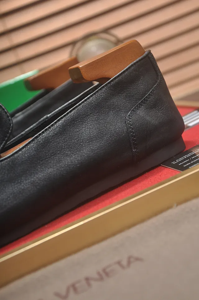 Bottega Veneta Andiamo Mocassins en Cuir Noir 2