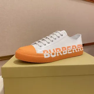 Burberry Knight Orange and White Lifestyle Sneakers