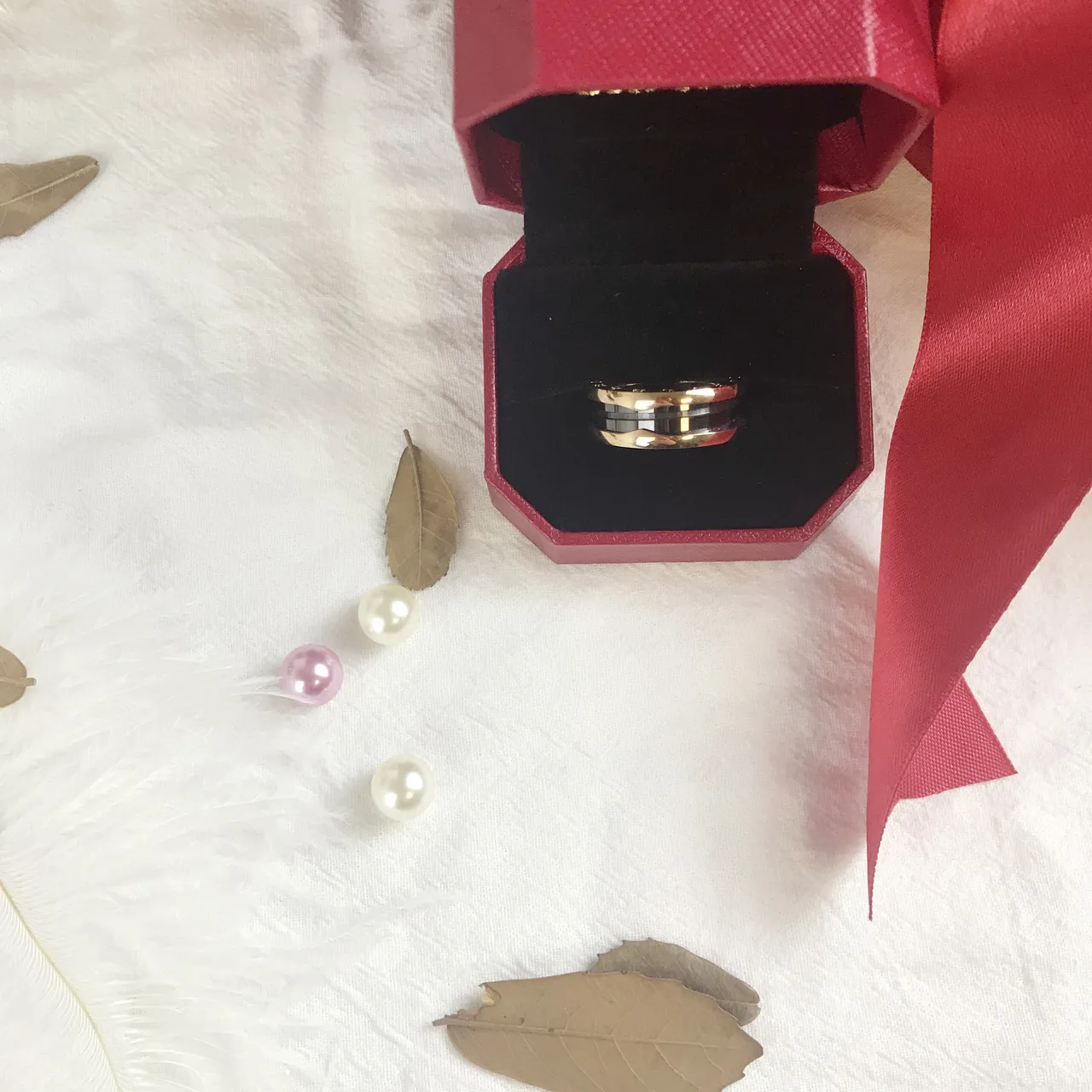 Bvlgari B.zero1 خاتم ذهبي وردي منحوت Logo 4