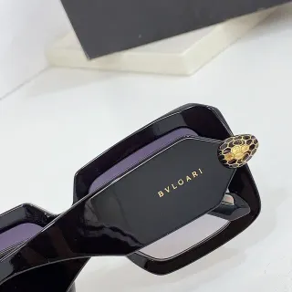 Bvlgari Serpenti Black and Purple Sunglasses