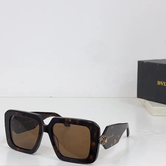 Bvlgari Serpenti Óculos de sol pretos e roxos 6