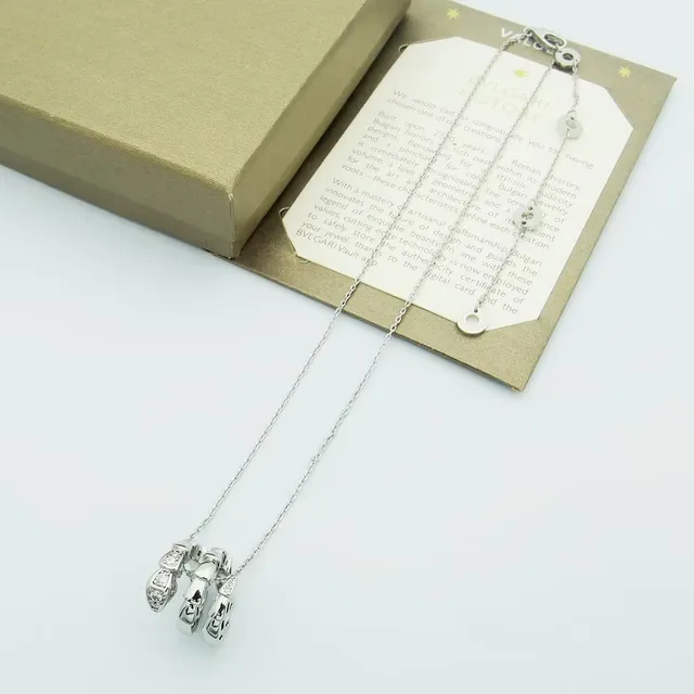 Bvlgari Serpenti Tubogas Or Rose Pavé Diamant Collier 5