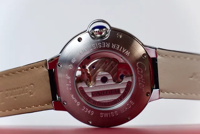 Cartier Ballon Bleu de Cartier Chronographe Tourbillon Cadran Noir Montre Mécanique 8