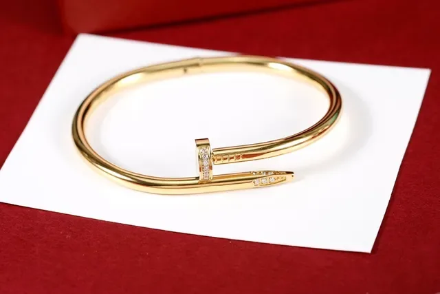 Cartier Juste un Clou Nail Motif Pavé Diamants Bracelets 6