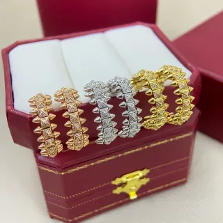 Cartier Juste un Clou خواتم مدببة مرصعة