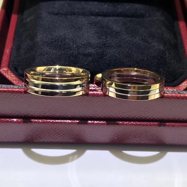 Cartier Trinity Anillos Apilables de Oro Tricolor 3