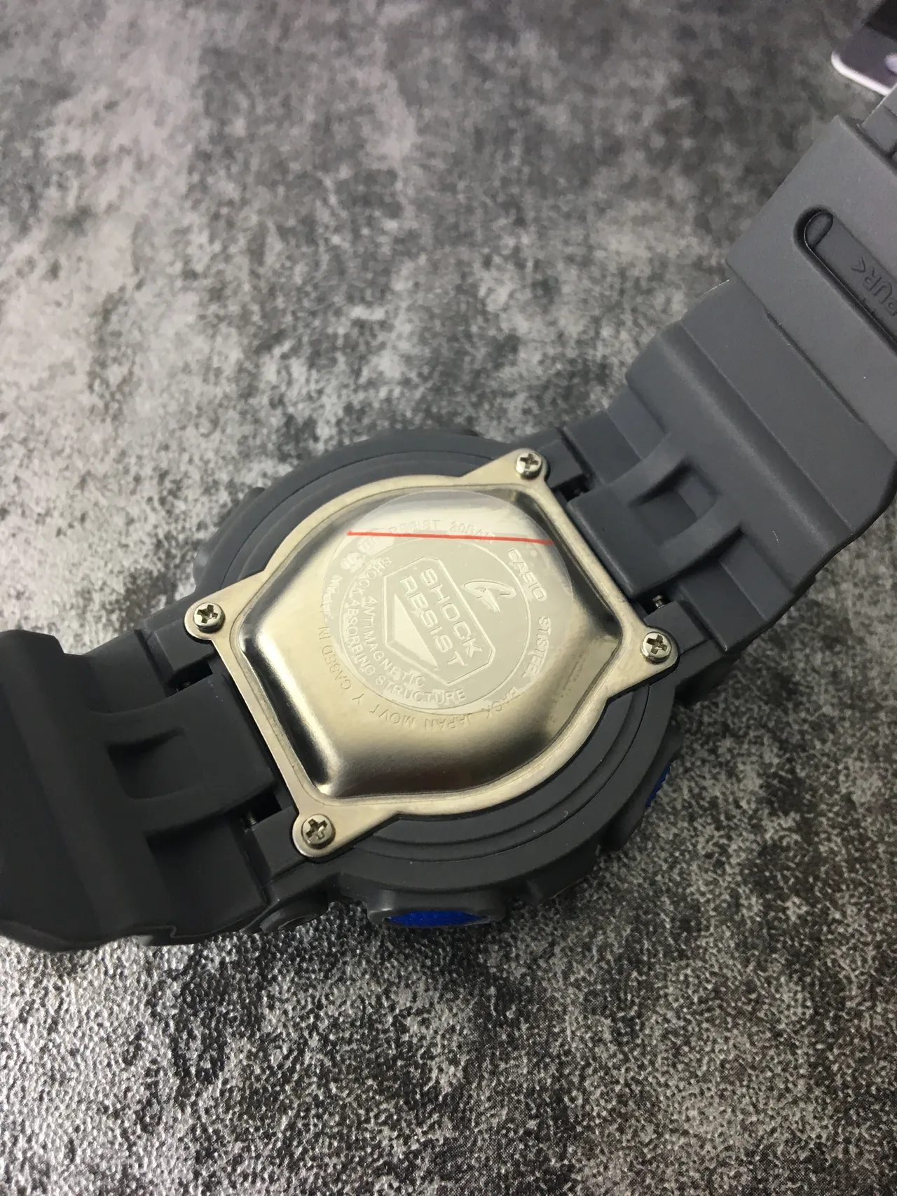 Casio Baby-G Relógio Desportivo Cinzento e Azul Analógico-Digital 3