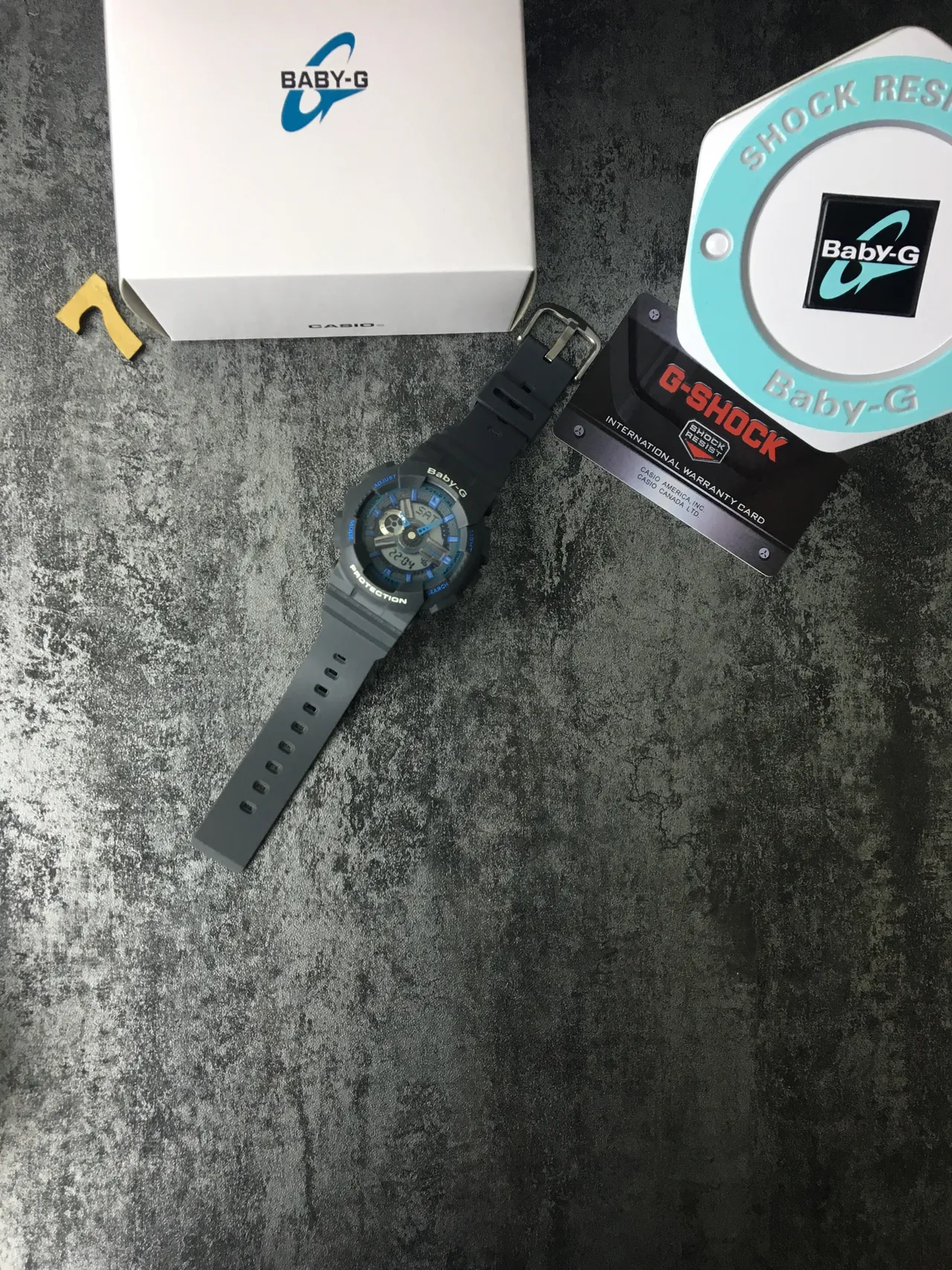 Casio Baby-G Relógio Desportivo Cinzento e Azul Analógico-Digital 6