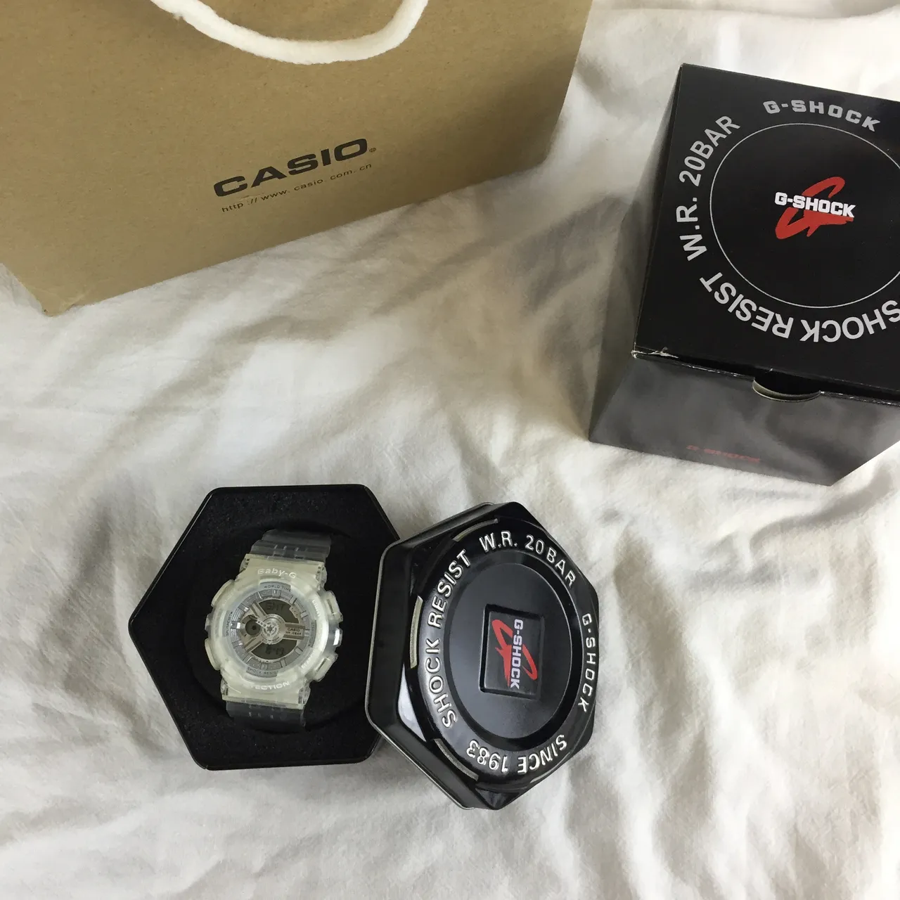 Casio Baby-G Translucent Resin Analog-Digital Sports Watch 6