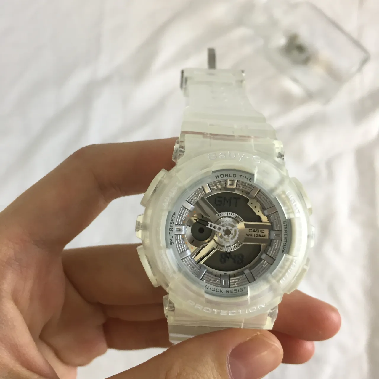 Casio Baby-G Translucent Resin Analog-Digital Sports Watch 8