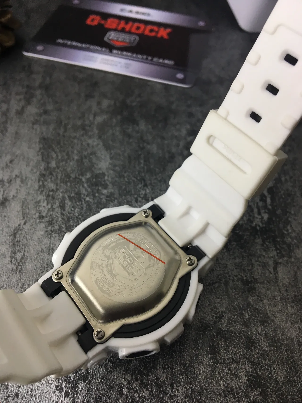 Casio Baby-G White Gold Resin Case Analog-Digital Dial Watch 3