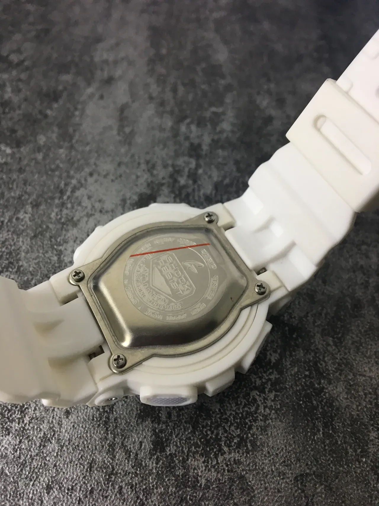 Casio Baby-G White Pink Chunky Resin Case Multi-Tone Dial Watch 3