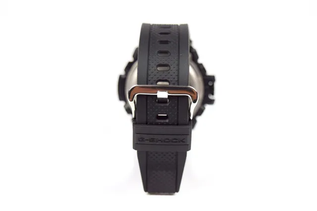 Casio Black White 耐用树脂结构 螺丝固定表圈 手表 3