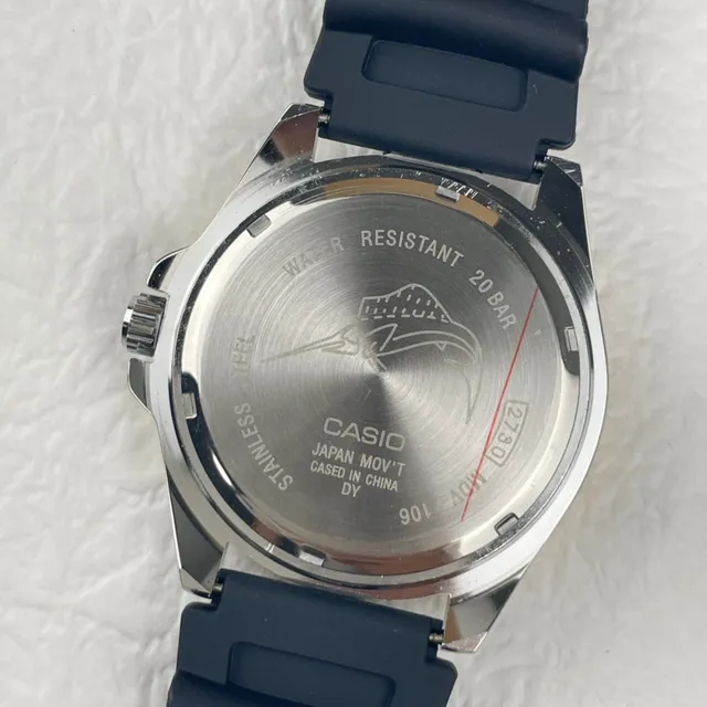 Casio Diver-Style Black Gold Dial Bezel Mechanical Watch 8