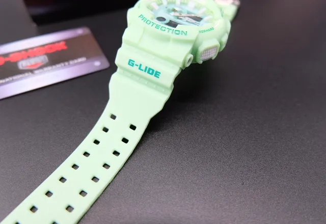 Casio G-Shock G-Lide मिंट ग्रीन एनालॉग-डिजिटल स्पोर्ट्स वॉच 2