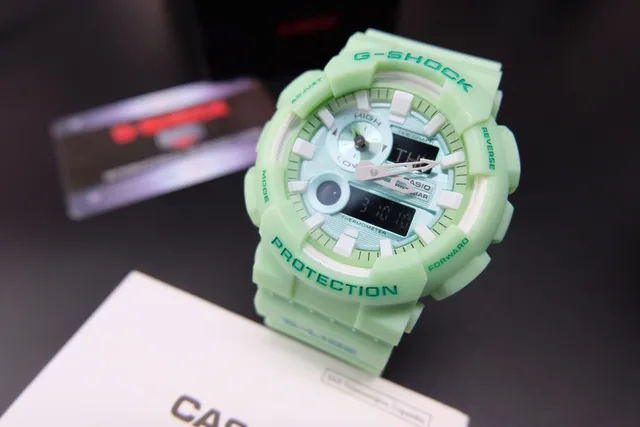 Casio G-Shock G-Lide मिंट ग्रीन एनालॉग-डिजिटल स्पोर्ट्स वॉच 4