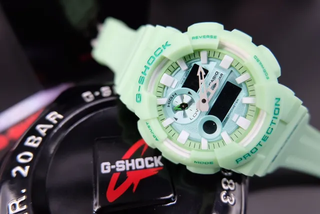 Casio G-Shock G-Lide मिंट ग्रीन एनालॉग-डिजिटल स्पोर्ट्स वॉच 6