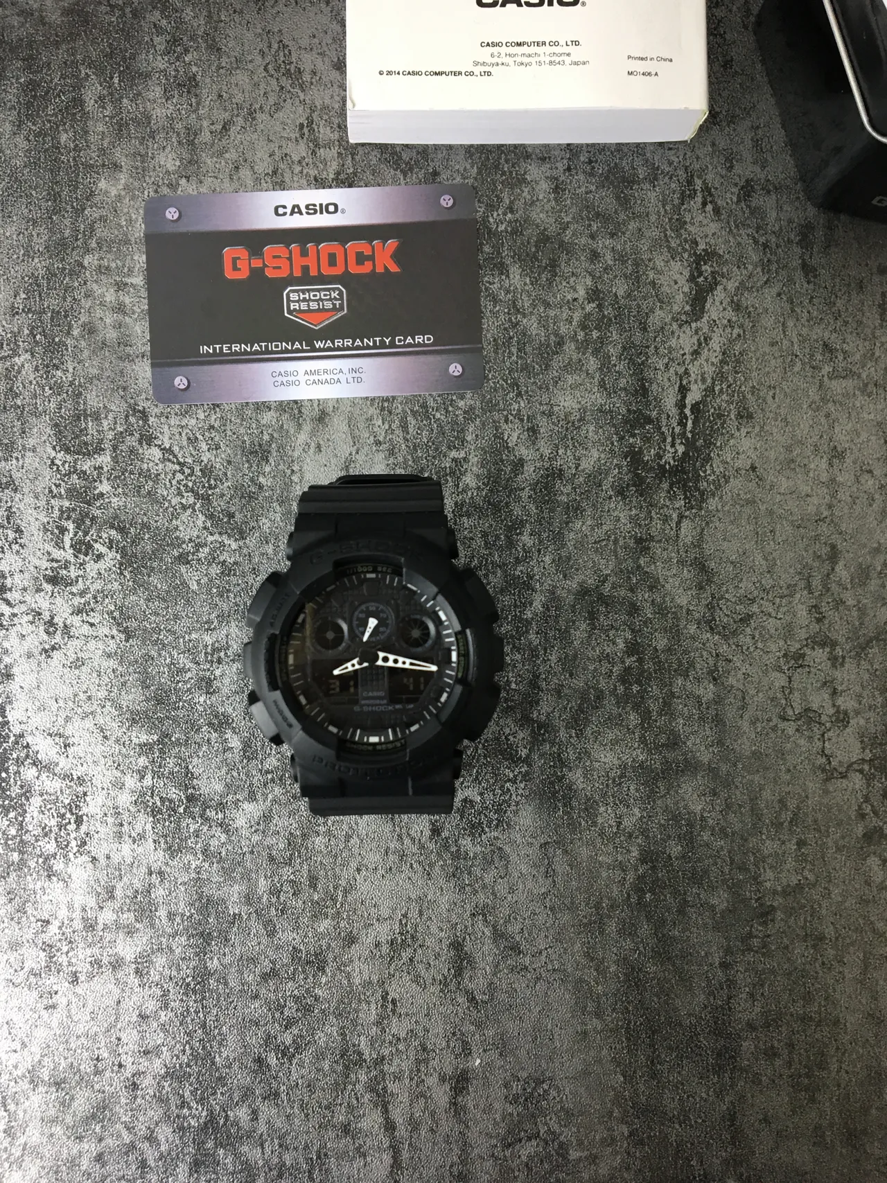 Casio G-Shock GA-100 Black Analog-Digital Sports Watch 3