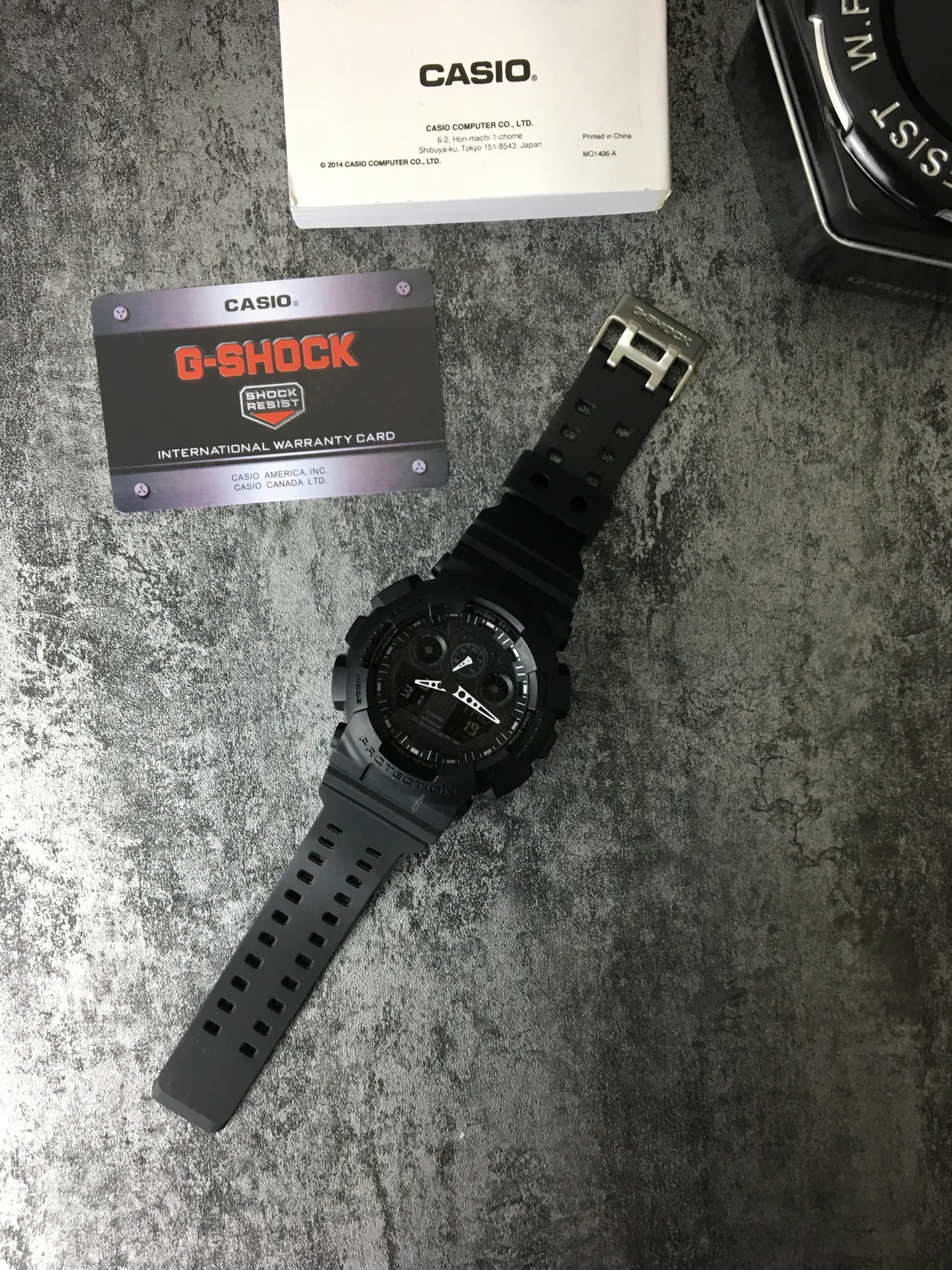 Casio G-Shock GA-100 Black Analog-Digital Sports Watch 6